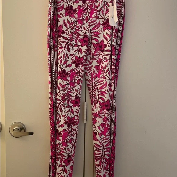 NWT Lilly Pulitzer- UPF 50+ 32" Grenada Knit Pant XL Elderflower - Picture 9 of 11